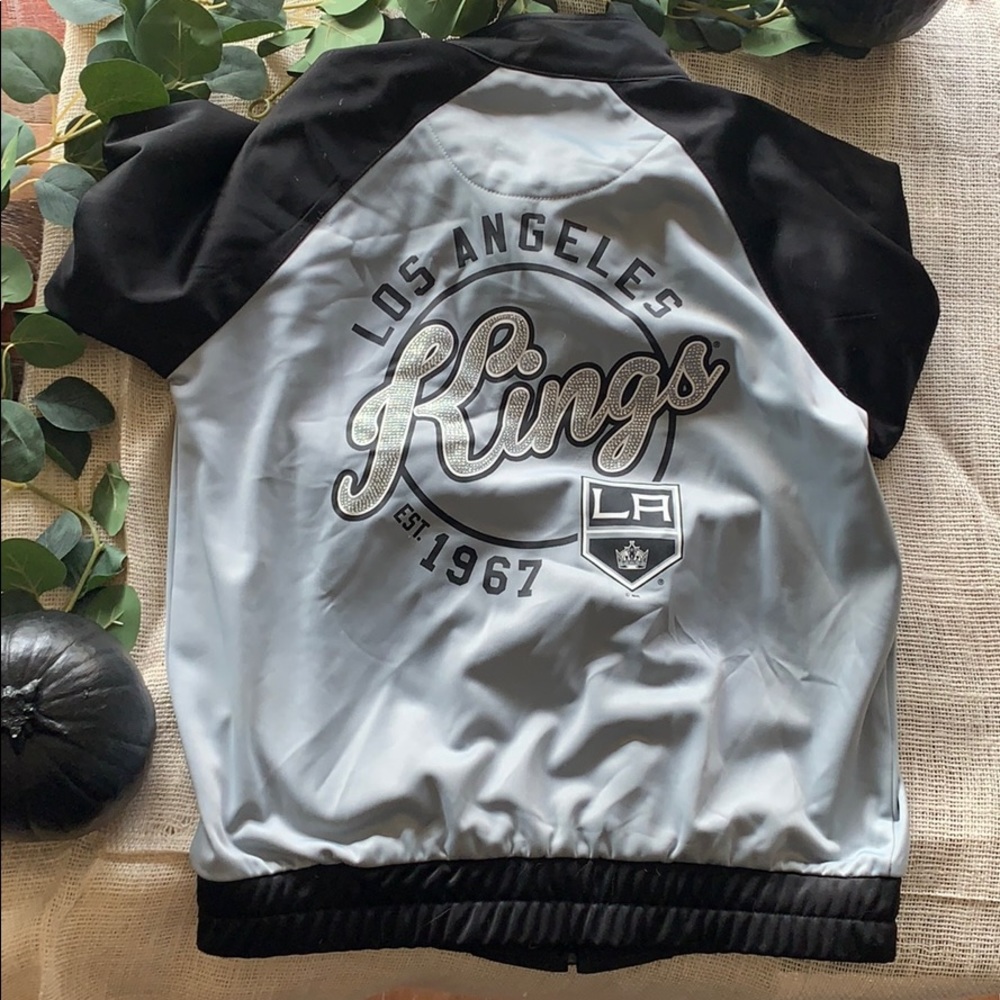 Official NHL track jacket - LA Kings size M - Picture 3 of 4